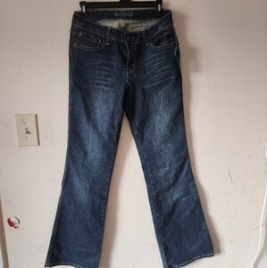 Blue Flare Wide Leg Jeans  zana di size 8